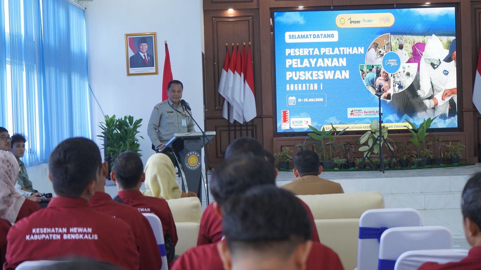 Perkuat Garda Depan Kesehatan Hewan, UPT Pelatihan Kementan Latih Petugas Puskeswan