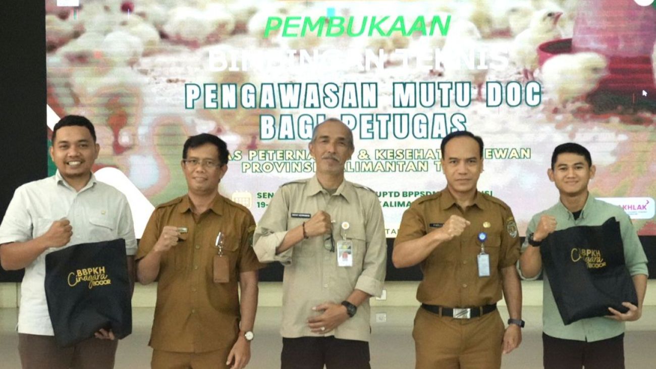 Pengawasan Mutu Day Old Chicken (DOC) Diperkuat, DPKH Kaltim Gelar Pelatihan Teknis Selama 3 Hari