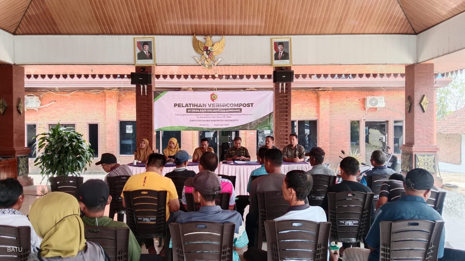 Gelar Pelatihan Vermikompos, UPT Pelatihan Kementan Perkuat Kompetensi Petani Mojokerto