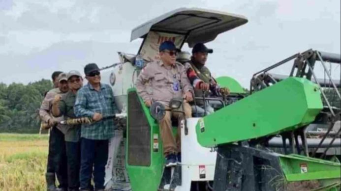 Panen Serentak Desa Pudak Jadi Ajang Dialog Swasembada Pangan