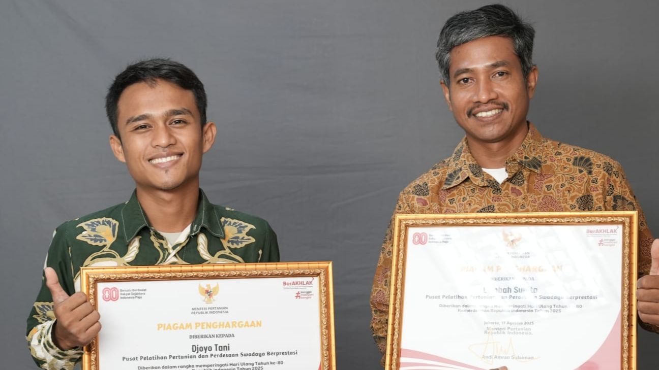 Tunjukan Inovasi, P4S Djoyo Tani dan P4S Lembah Suhita Raih Penghargaan P4S Teladan Nasional