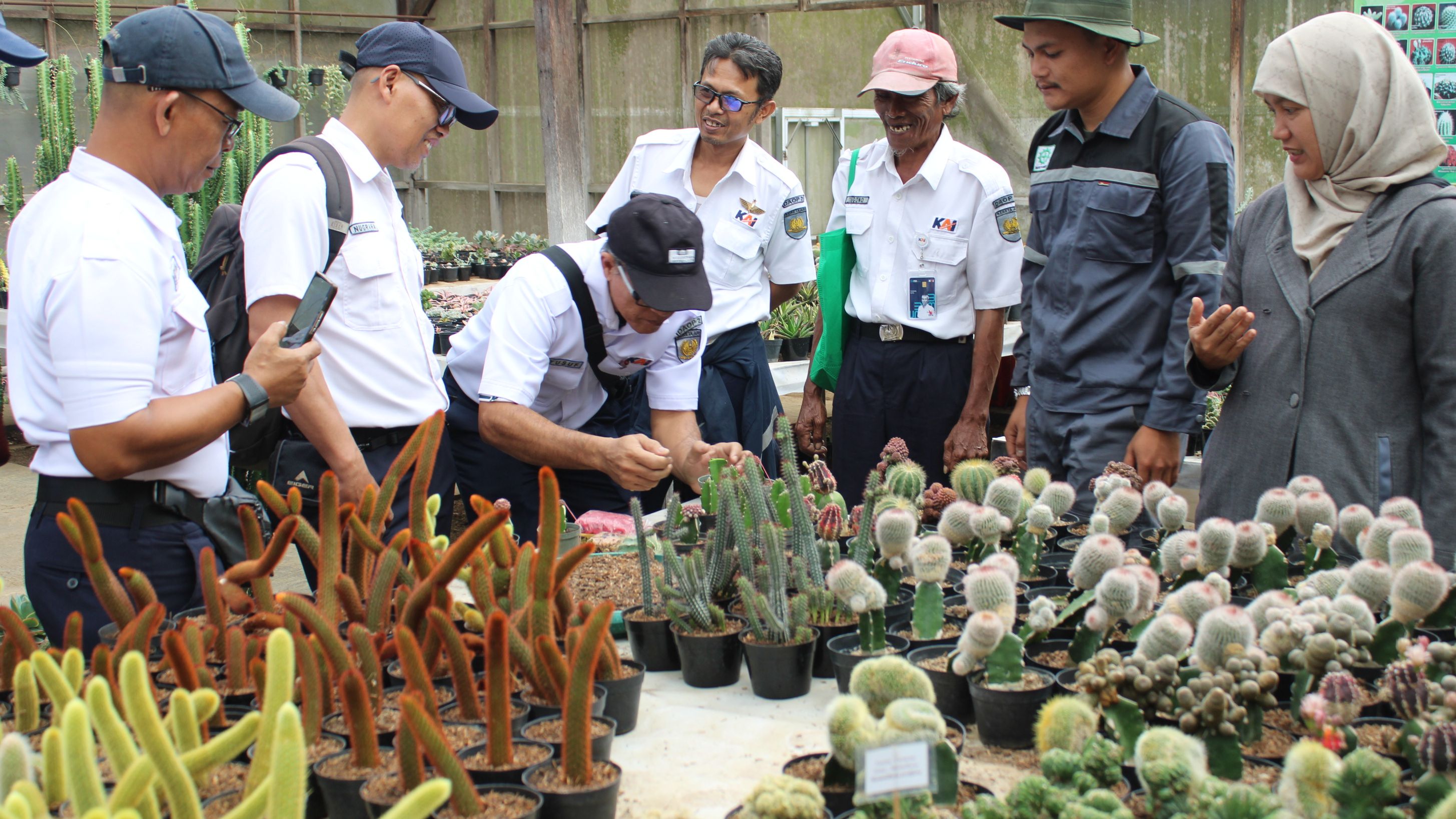 Persiapan Masa Purnabakti, Pegawai KAI Perdalam Budidaya Tanaman Hias