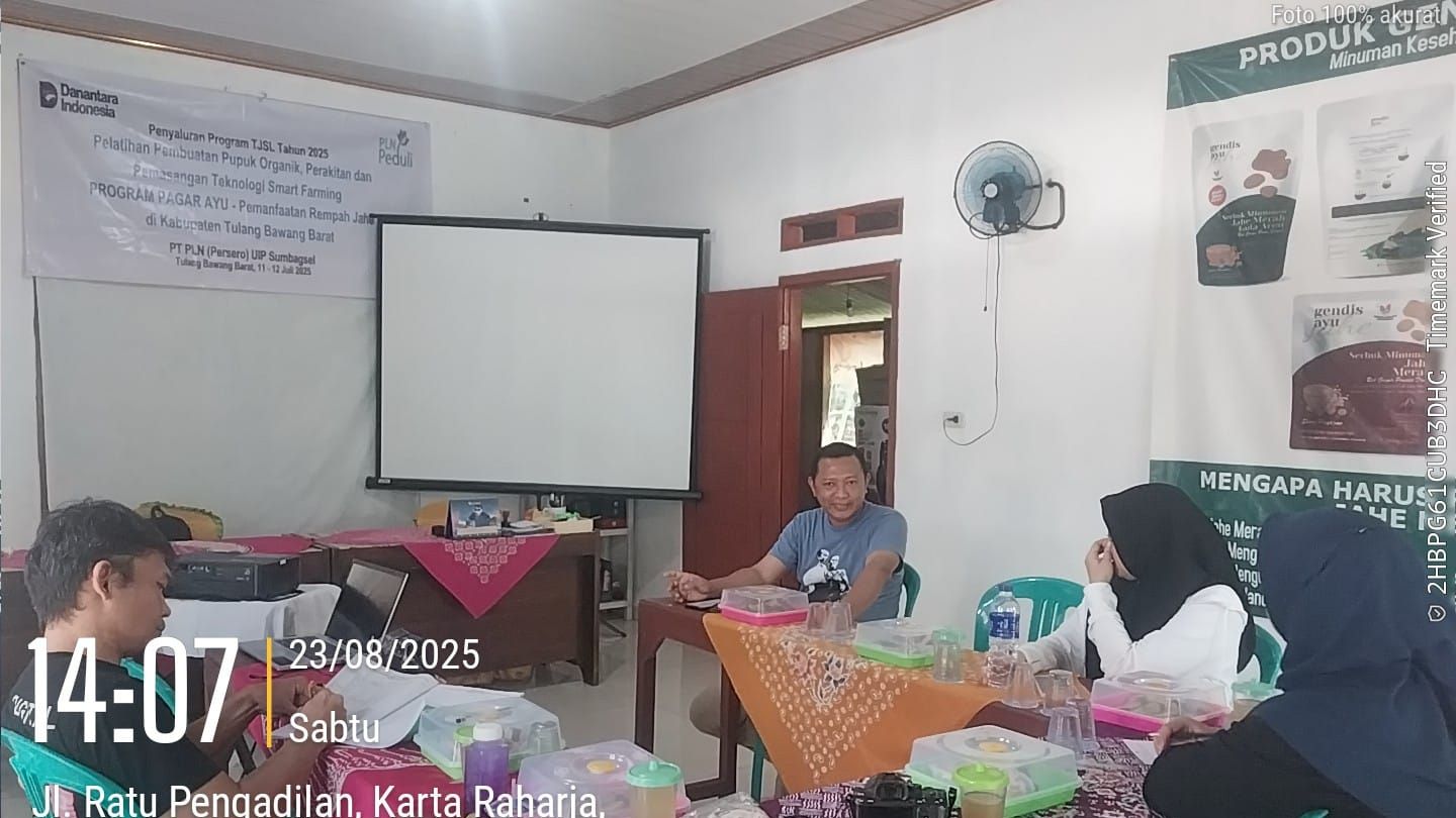 Bapeltan Lampung Ajak Penyusun Kebijakan ke P4S Gendis Ayu Jahe