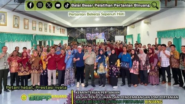 BPPSDMP Kementan Adakan ToT Bagi Penyuluh Pendamping Brigade Pangan Kalimantan Selatan