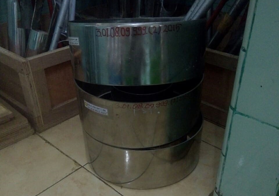 Alat laboratorium cocok tanam double ring infiltration