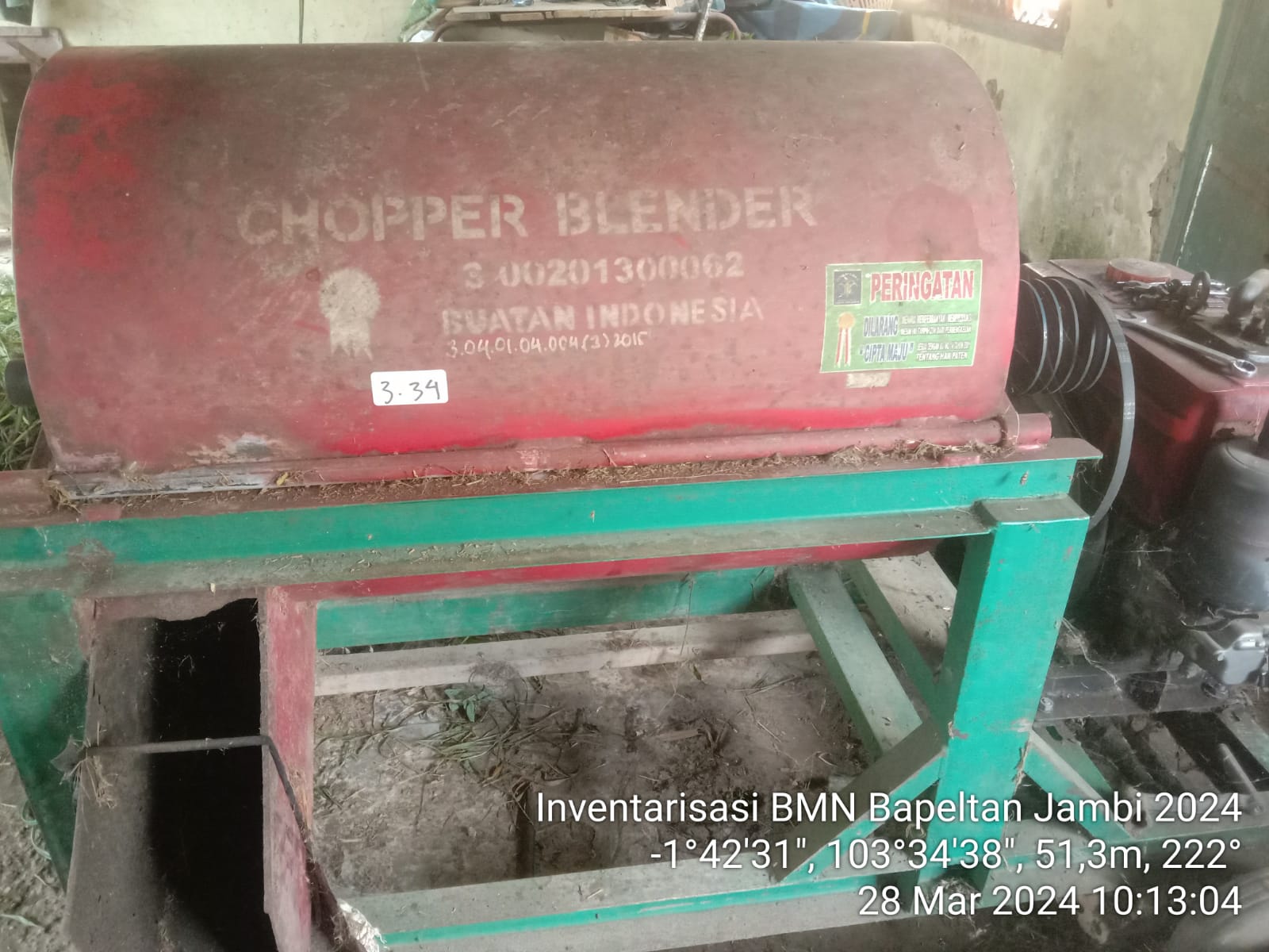 Alat Pencacah Hijauan