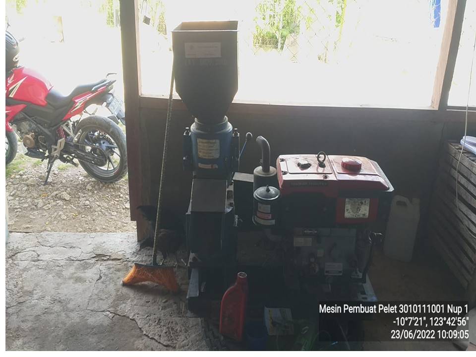 Mesin Pembuat Pelet